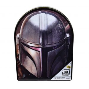 Puzzle 3D Mandalorian – 300 piezas en caja metálica