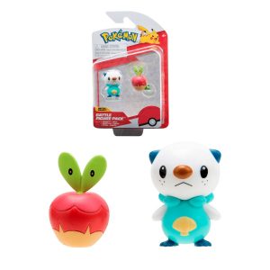 Pokemon – set 2 figuras Oshawott y Applin