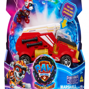 Paw patrol Mighty Movie Vehículo con luz y sonido – Marshall