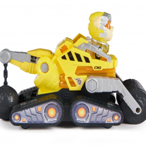 Paw patrol Mighty Movie Vehículo con luz y sonido – Rubble