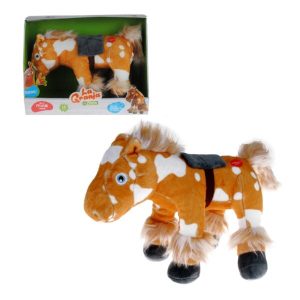 Peluche musical 35 cm. LA GRANJA DE ZENON – CABALLO PERCHERON