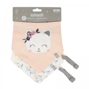 Baberos Impermeables Kitty – Bipack