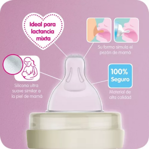 Mamadera Mam 2 Meses+ Easy Start Anti-colic 260ml Rosada