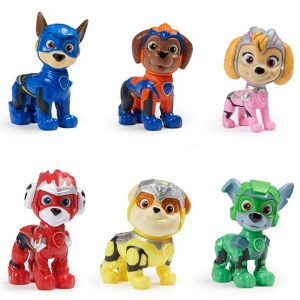 Paw Patrol Set 6 figuras Mighty Movie