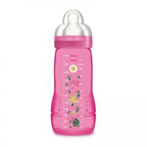 mamadera mam easy active 330 ml 4+ meses fucsia