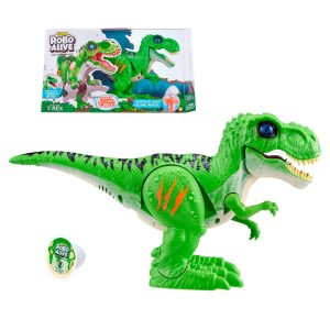 Robo Alive – Dinosaurio T Rex que camina – Verde