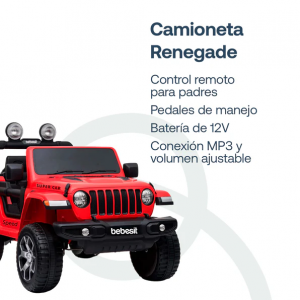 Camioneta Renegade Roja